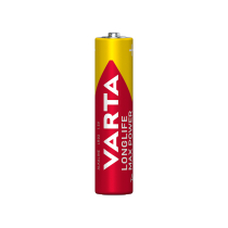 VARTA Confezione da 4 Batterie Alcaline AAA Longlife Max Power