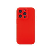 Custodia in silicone MagSafe per iPhone 12 (rosso)	
