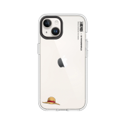 RHINOSHIELD X One Piece Custodia Trasparente iPhone 12/12 Pro (Cappello Luffy)
