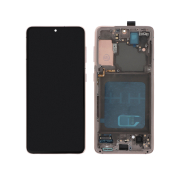 Display Completo Rosa Galaxy S21 5G (G991B) (con frame)