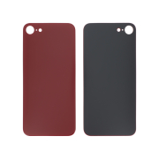 Vetro Scocca Posteriore Rosso iPhone 8/SE2 (Big Hole)