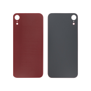Vetro Scocca Posteriore Rosso iPhone XR (Large Hole)