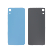 Vetro Scocca Posteriore Blu iPhone XR (Large Hole)
