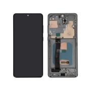 Display Completo grigio OLED Galaxy S20 Ultra (G988B/G988BZ) (con frame)