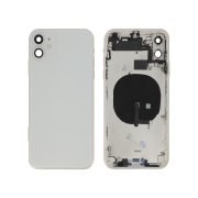 Vetro Posteriore completo Bianco iPhone 11 (Senza Logo)