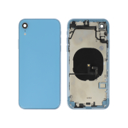 Vetro Posteriore completo Blu iPhone XR (Senza Logo)