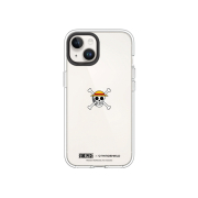 RHINOSHIELD X One Piece Custodia Trasparente iPhone 12/12 Pro (Luffy Skull)