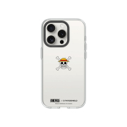 RHINOSHIELD X One Piece Custodia Trasparente iPhone 15 Pro (Luffy Skull)
