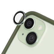 RHINOSHIELD Protezione fotocamera iPhone 15/15 Plus (verde)