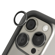 RHINOSHIELD Protezione fotocamera iPhone 15 Pro/15 Pro Max (Nero Oscuro)