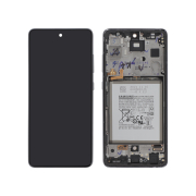 Display Completo Nero Galaxy A52S 5G (A528B) (Con Batteria)
